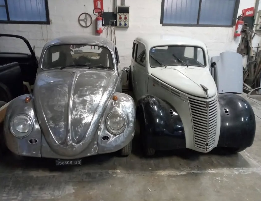 restauro citroen 2 cv carrozzeria