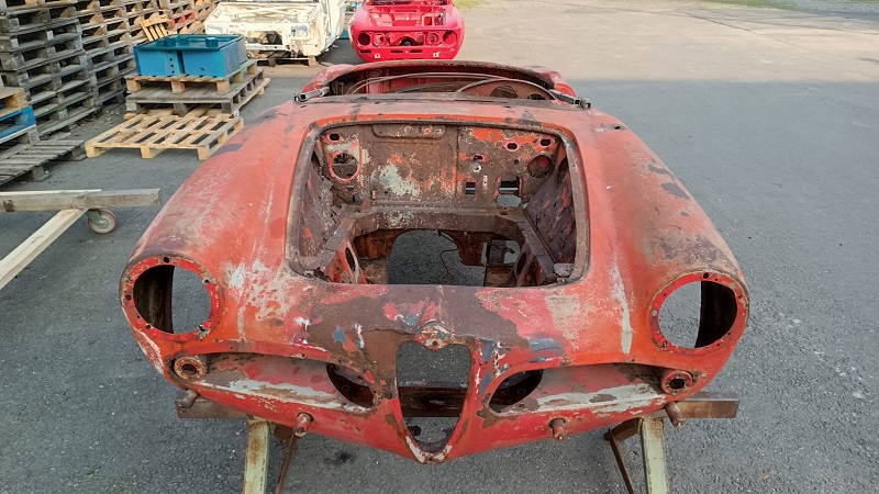 preventivo restauro alfa romeo gt junior