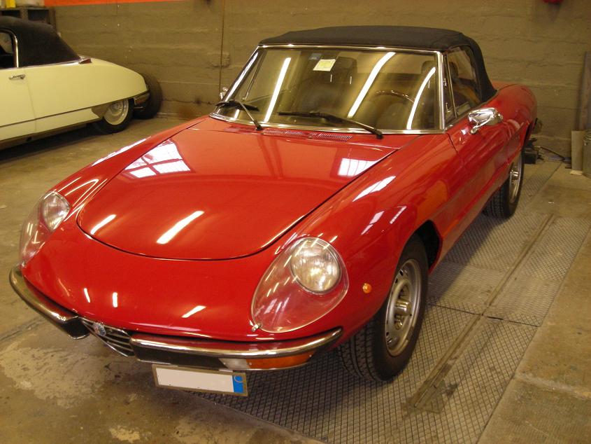 restauro alfa romeo gt junior