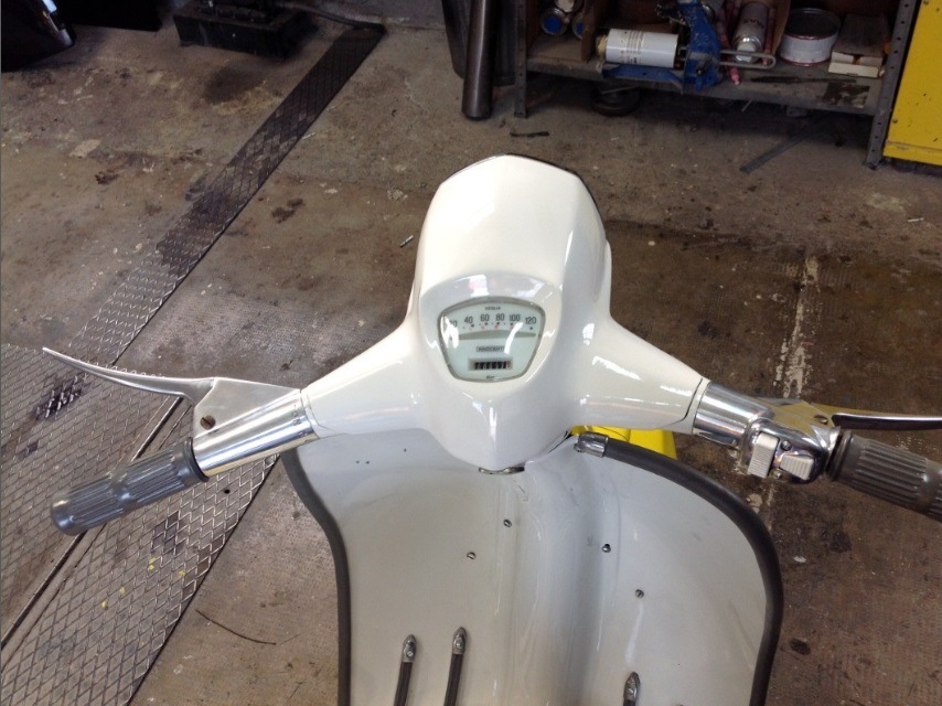 restauro lambretta LI
